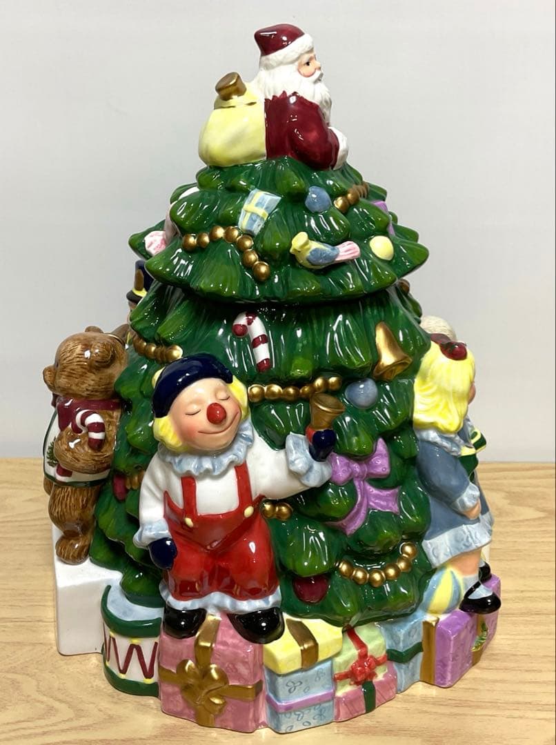 スポード　クリスマスツリー クッキージャー ②