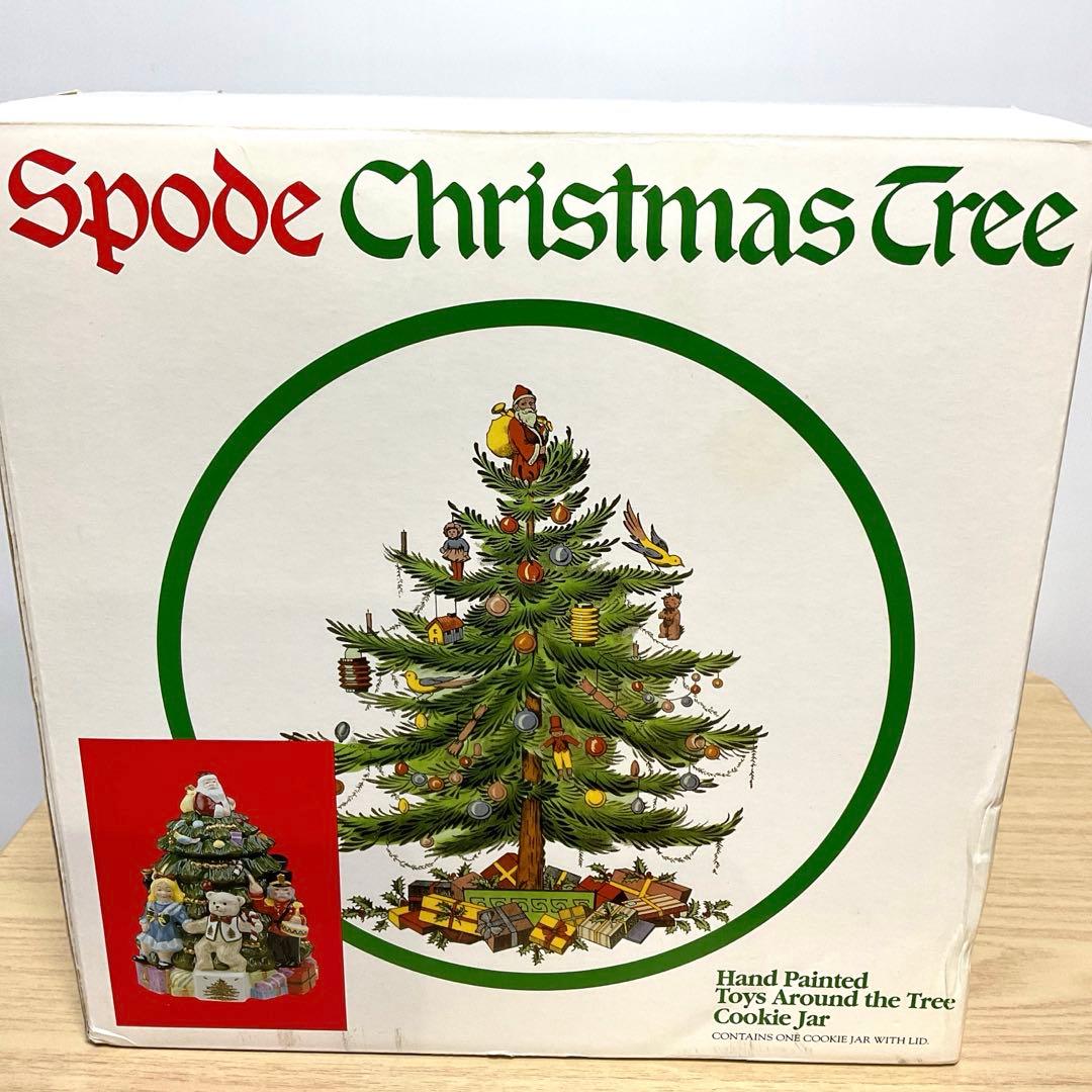スポード　クリスマスツリー クッキージャー ②