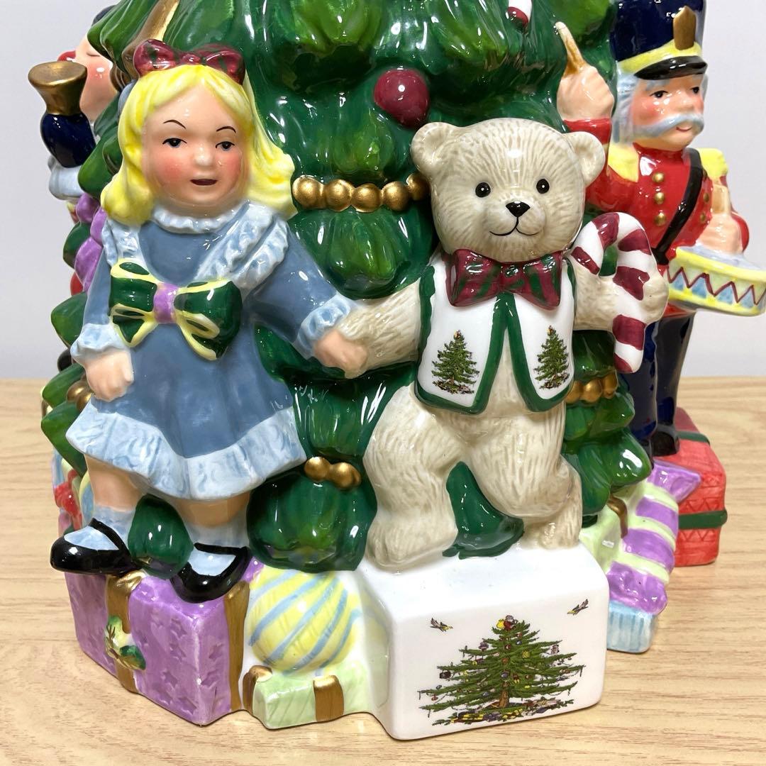 スポード　クリスマスツリー クッキージャー ②