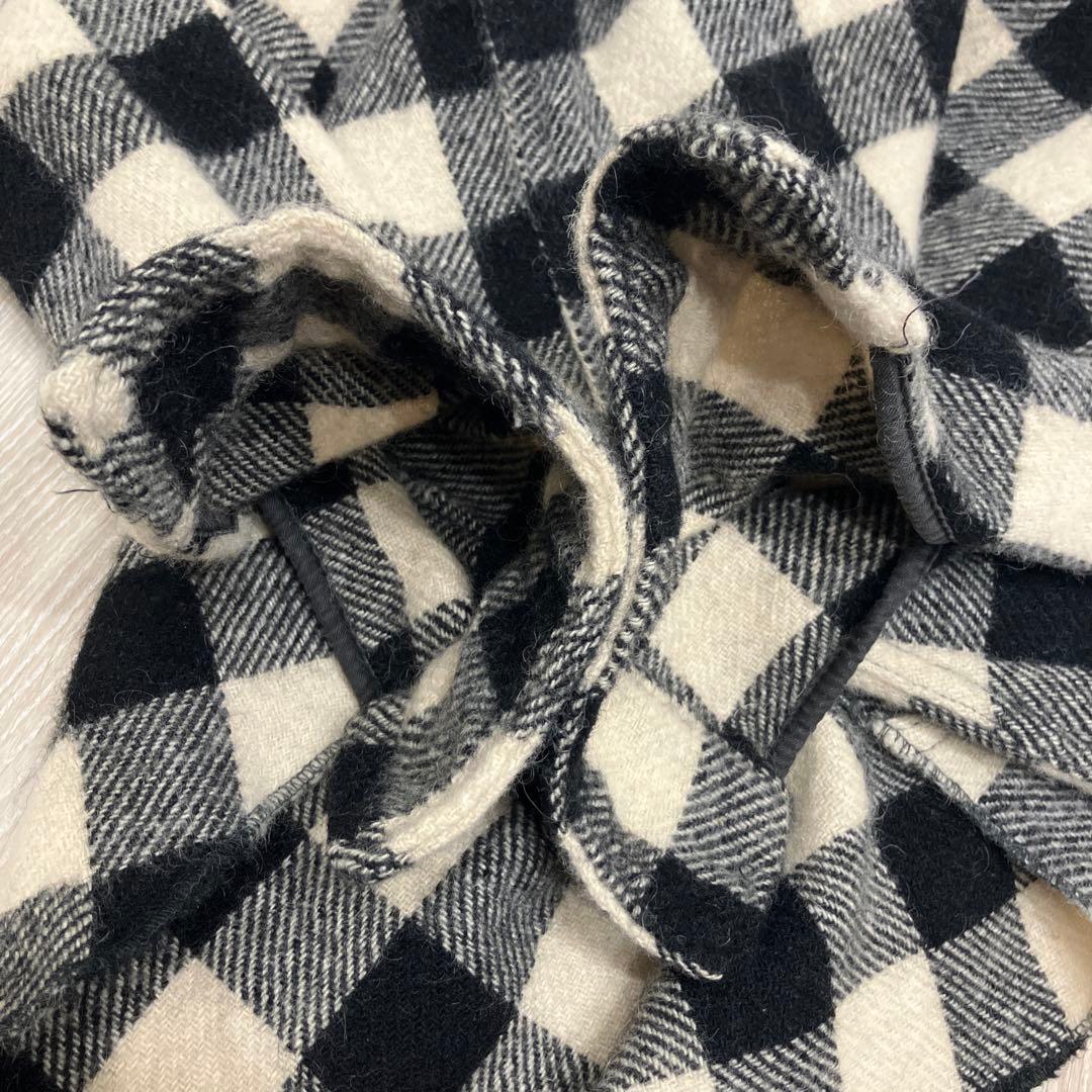 希少 60s〜70s MELTON バッファローチェック ウールシャツ CPO