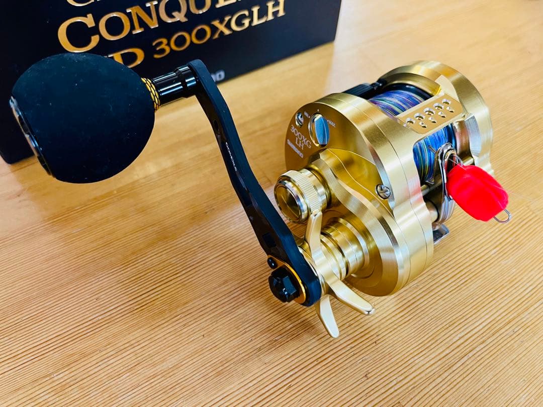 シマノ　23カルカッタコンクエストMD 300XGLH