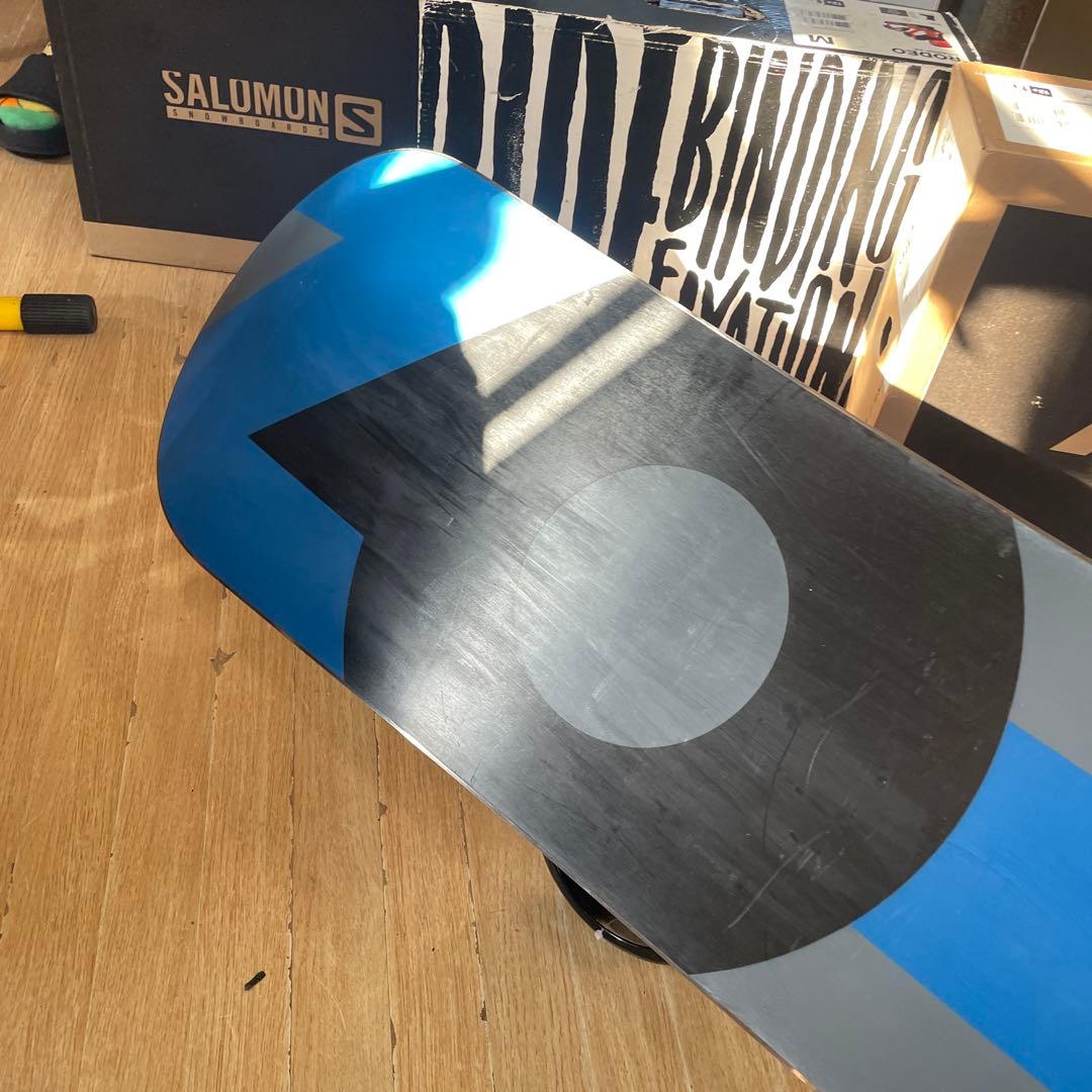 BURTON　バートンスノーボードセット　CUSTOMバインディング付