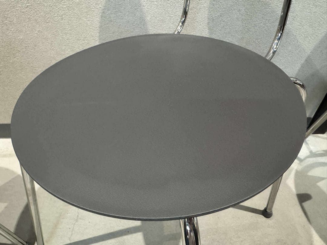 ⭐️ 3脚セット 無印良品 スチールチェア ダークグレー 定価1脚20100円