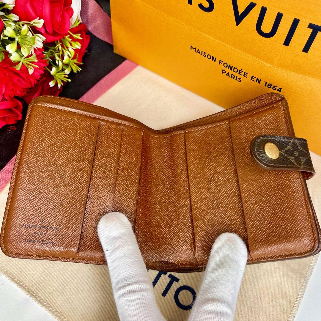 Kazuki Okamura様ヴィトン モノグラム コンパクトジップ 折り財布