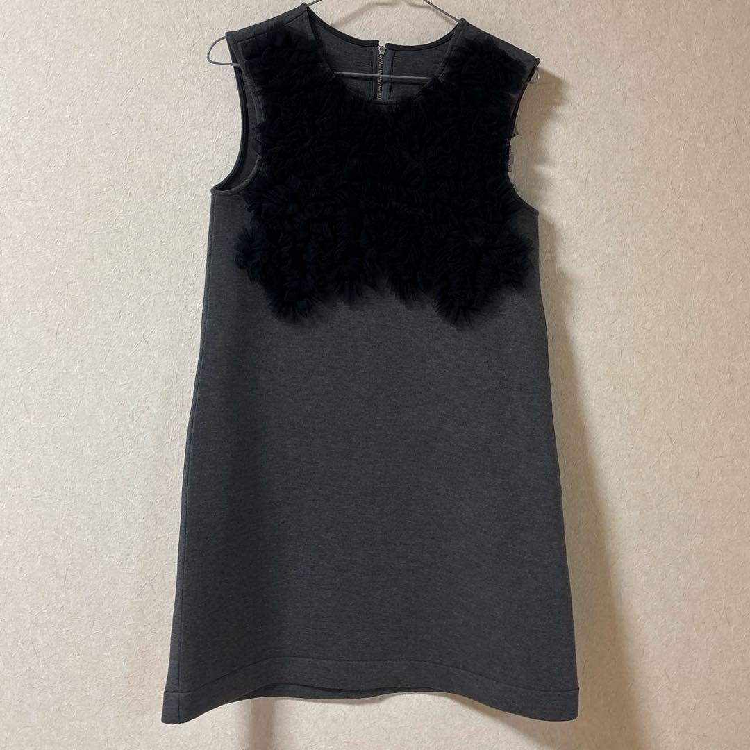 お値下げ　bibiy. 同型SWAN FRILL OP 　スワンフリルワンピース