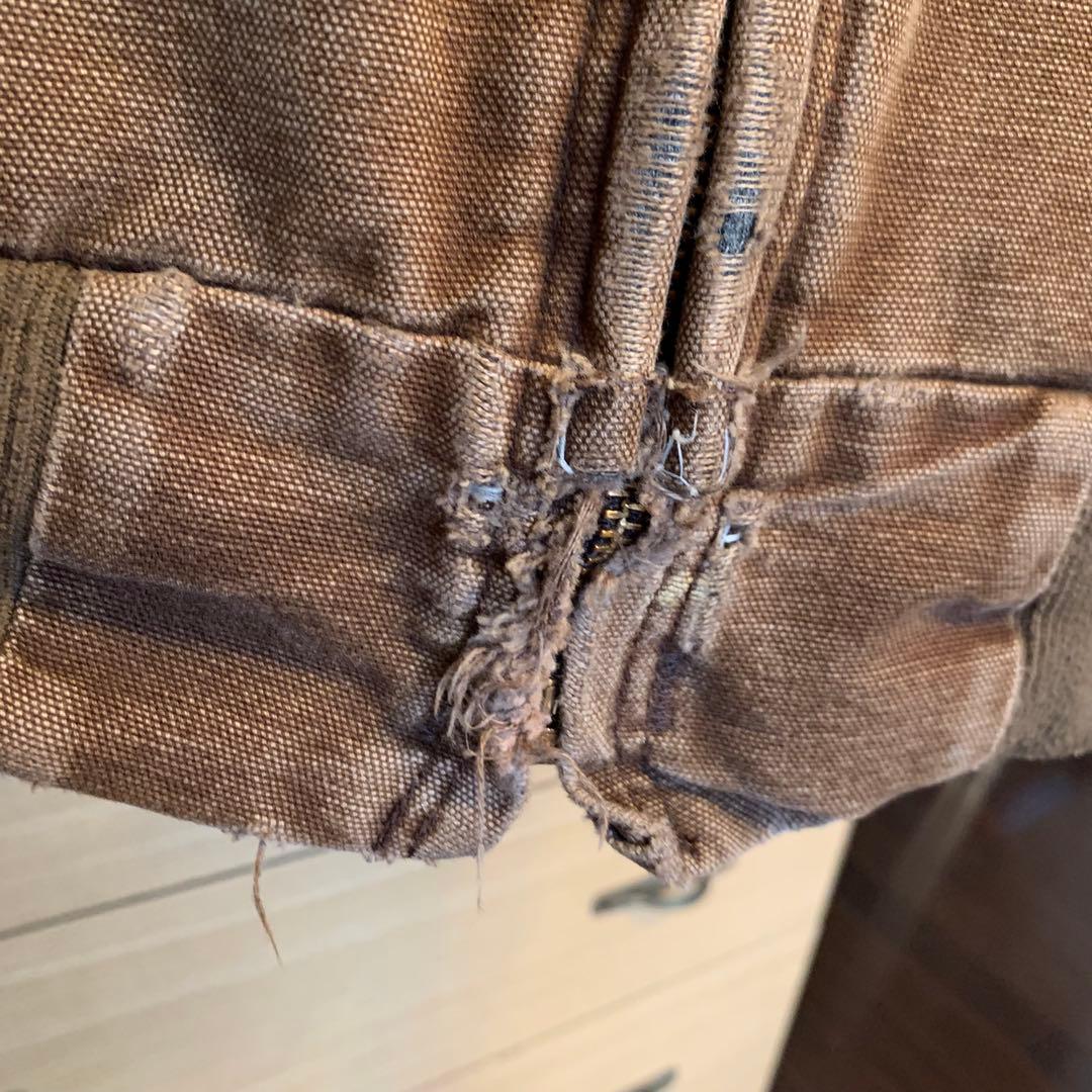 かず　90年代　希少サイズ　USA製　カーハート　アクティブジャケット