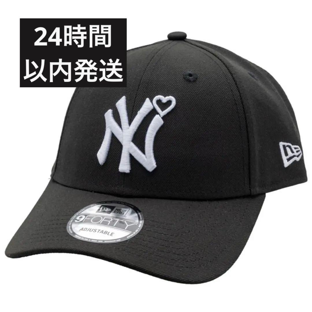 【新品未着用】BASICKS Newera Yankees Cap 黒