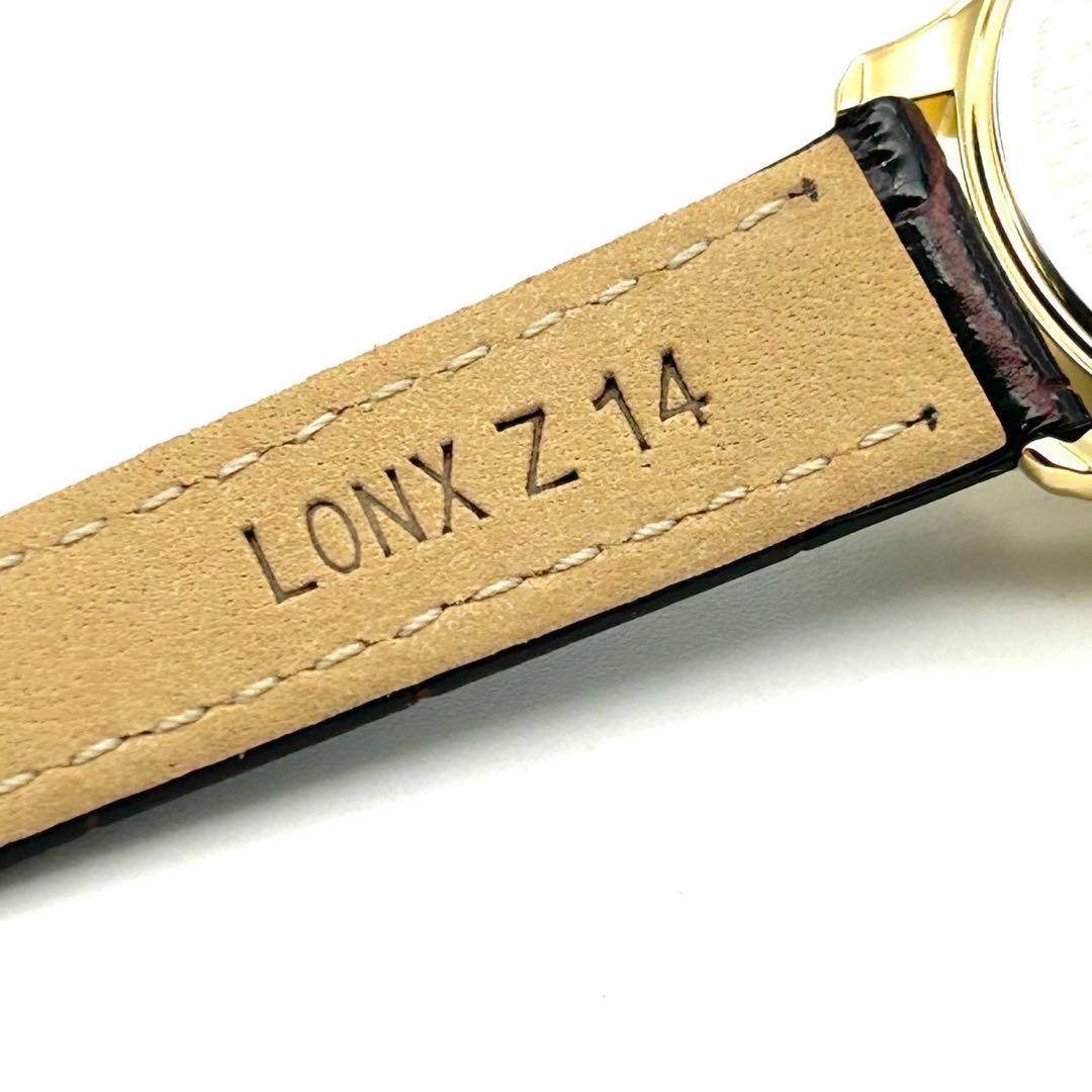 セイコー ナノユニバース コラボ 腕時計 レディース　未使用 レザーベルト 金色