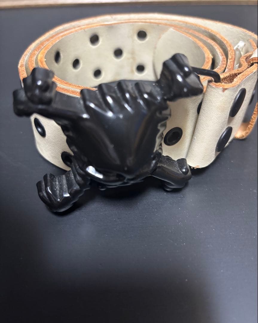 OAKLEY オークリー スカル バックル レザーベルト