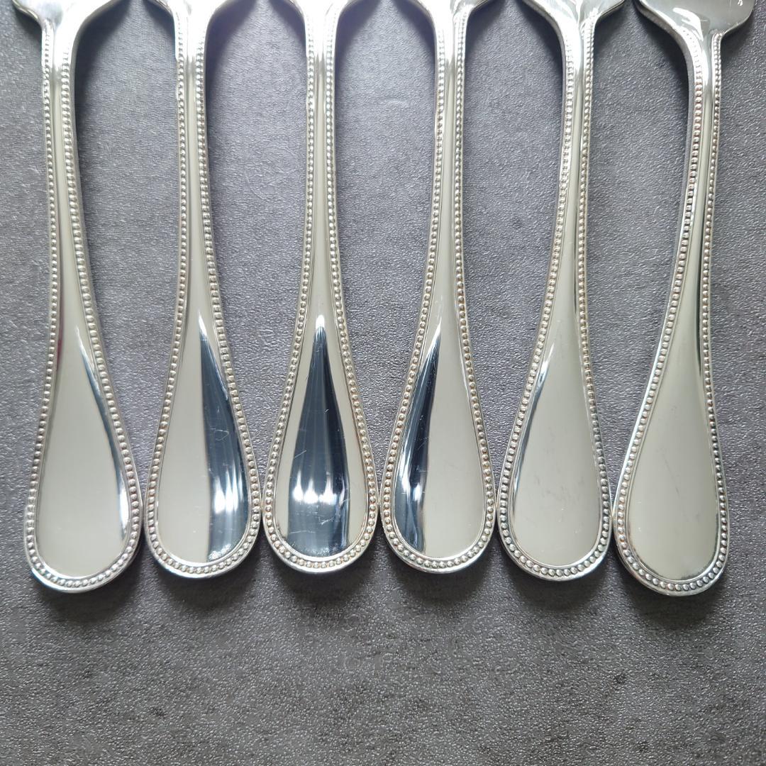 希少 美品 クリストフル パール サラダフォーク 6点