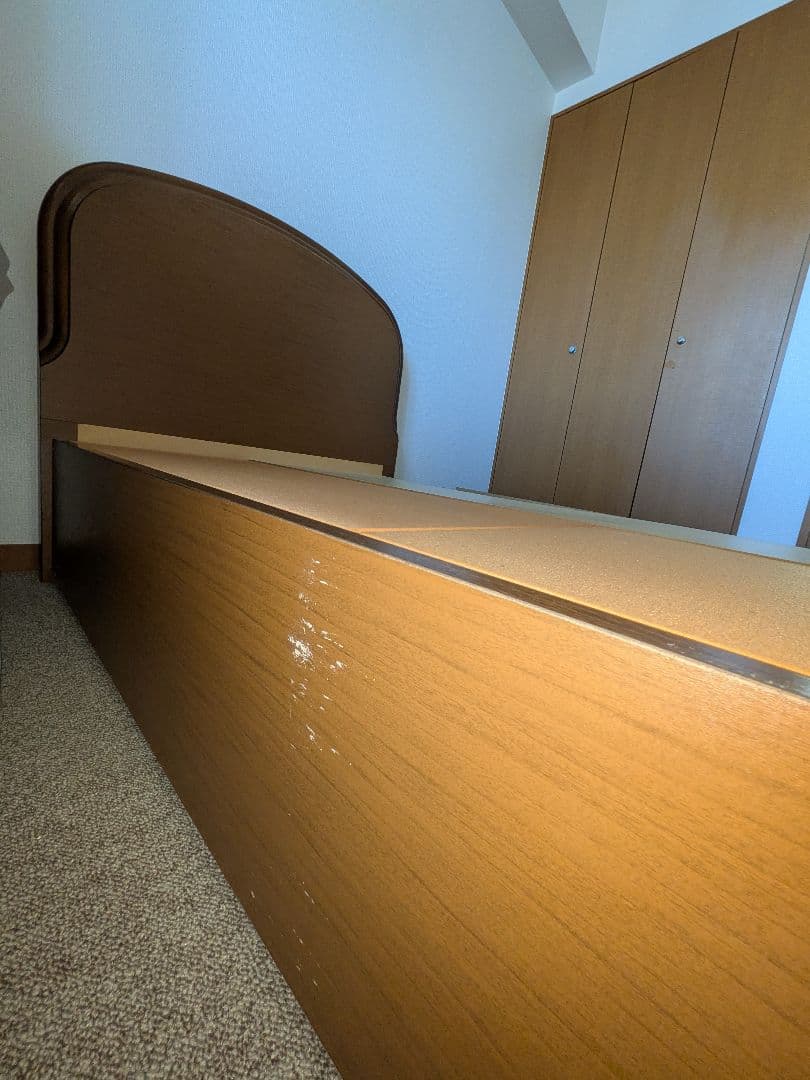 ニトリ　ベッドフレーム　シングル　引き出し付き