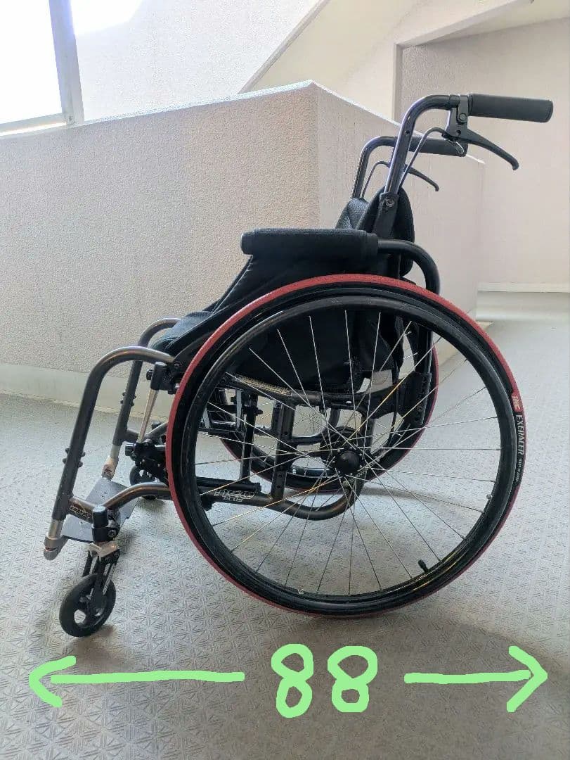 OX自走用車椅子 　介助用車椅子　オーエックス　マツナガ　車いす　車イス