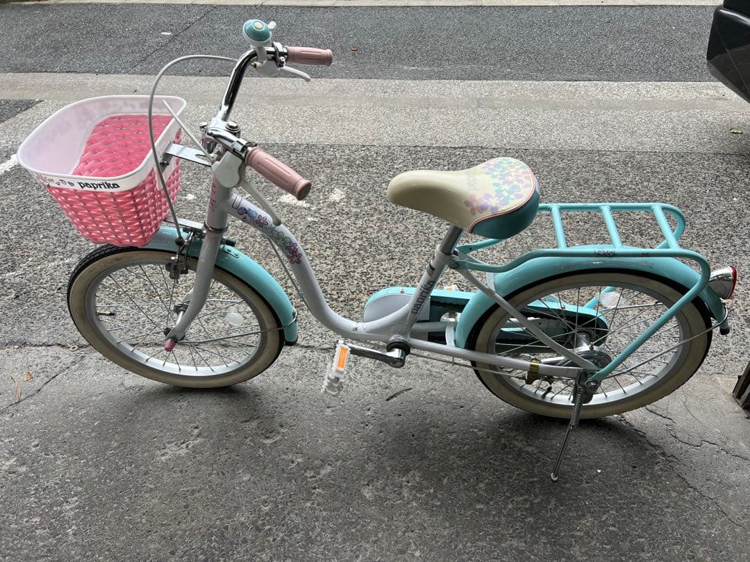 18インチ paprika パプリカ 幼児用自転車 補助無し キッズ自転車