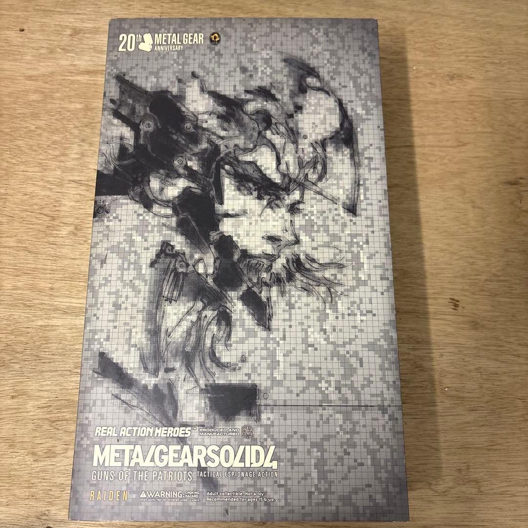 メタルギアソリッド4 RAH 雷電 メディコムトイ　訳アリ