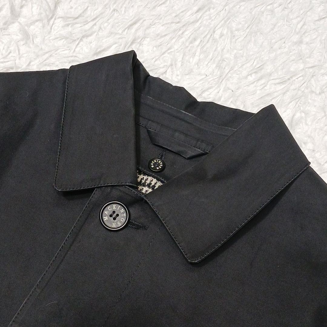 ✨美品✨マッキントッシュ　ダンケルド　ゴム引きステンカラーコート　ライナー　40