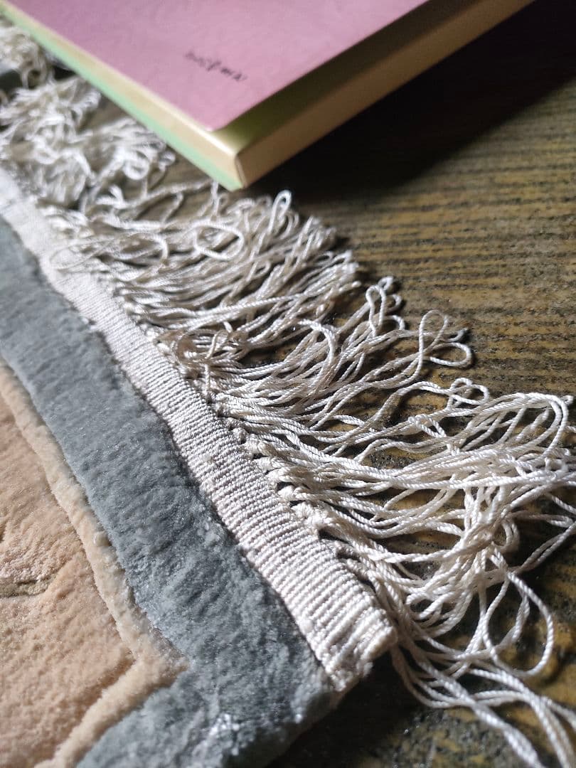 【新品・未使用】花瓶敷き　ペルシャ絨毯　キリム　ギャッベ　緞通　トルコラグ