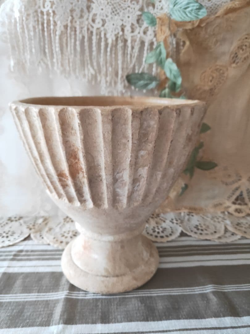 植木鉢 鉢カバー フランスアンティーク イギリスアンティーク shabby