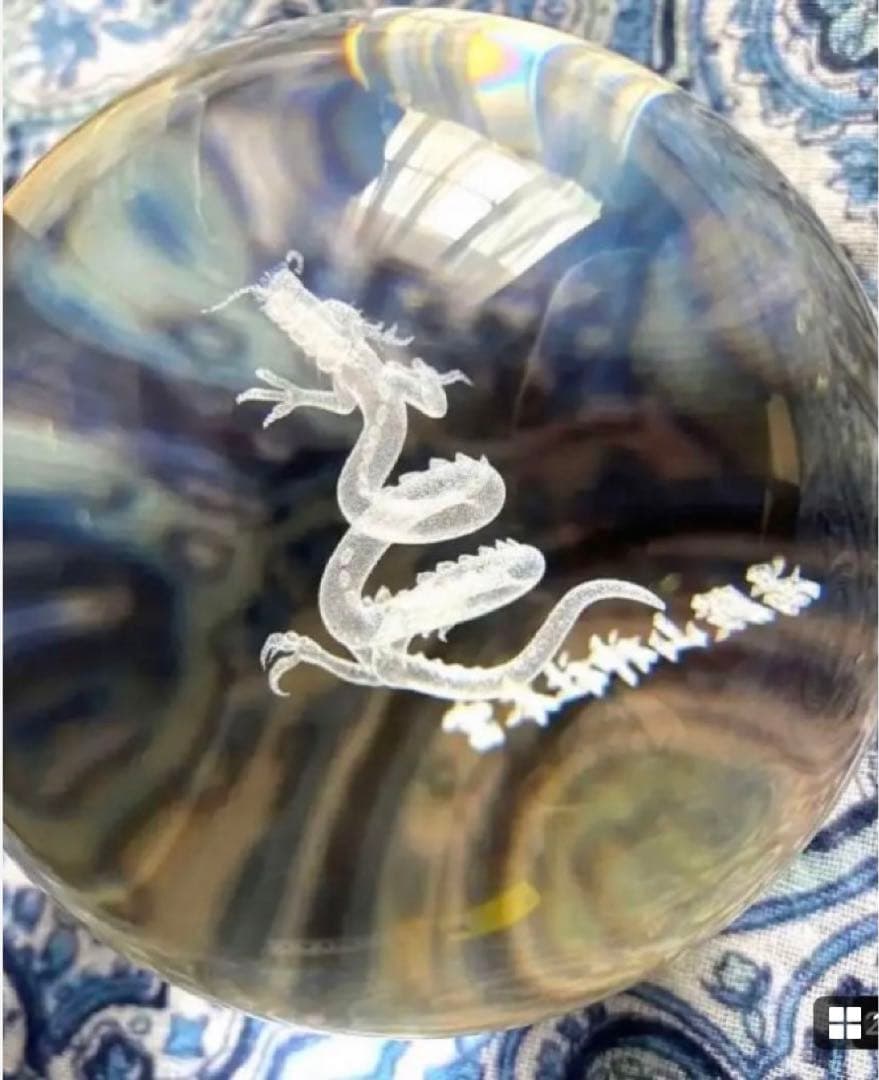 金運！魂入り飛龍様！並大抵でない！秘術奥義　秘法水晶昇龍　秘境　奥州　湯殿山本宮