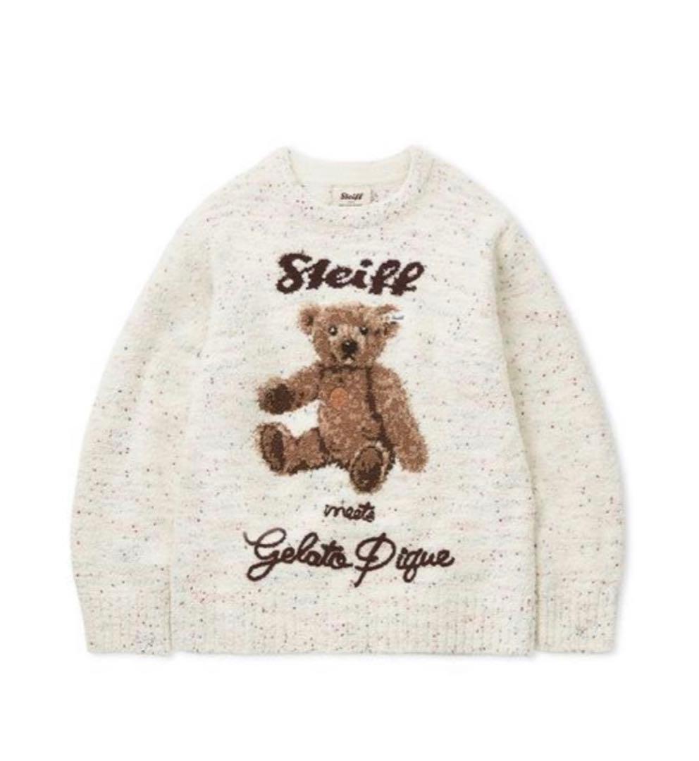 【新品未使用】ジェラピケ Steiff gelato piqueパウダーネップ