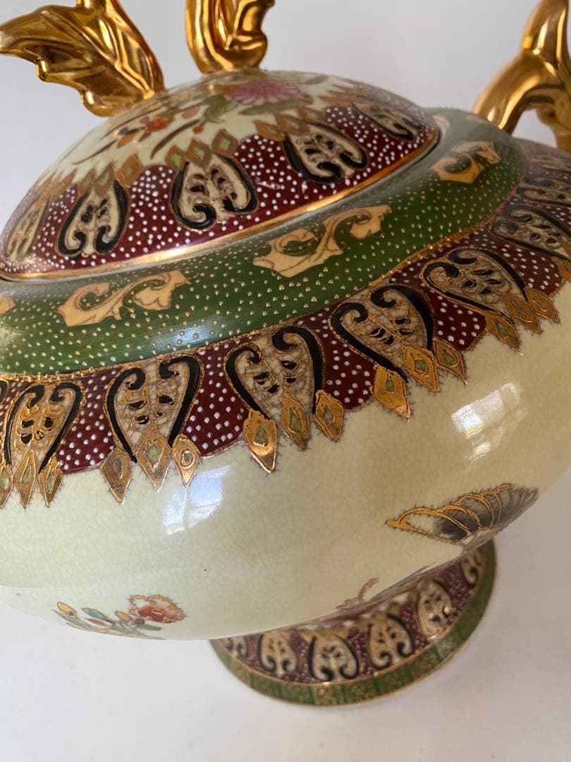 金彩　置物　美術品　陶芸　骨董