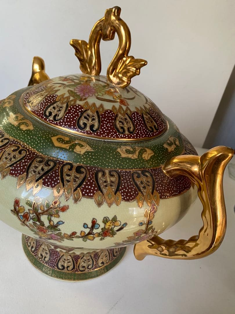 金彩　置物　美術品　陶芸　骨董