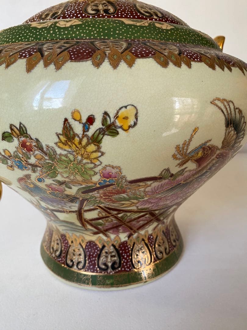 金彩　置物　美術品　陶芸　骨董