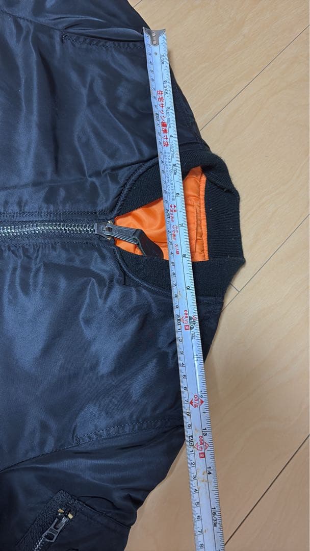 ALPHA MA-1 ブラック Sリバーシブル