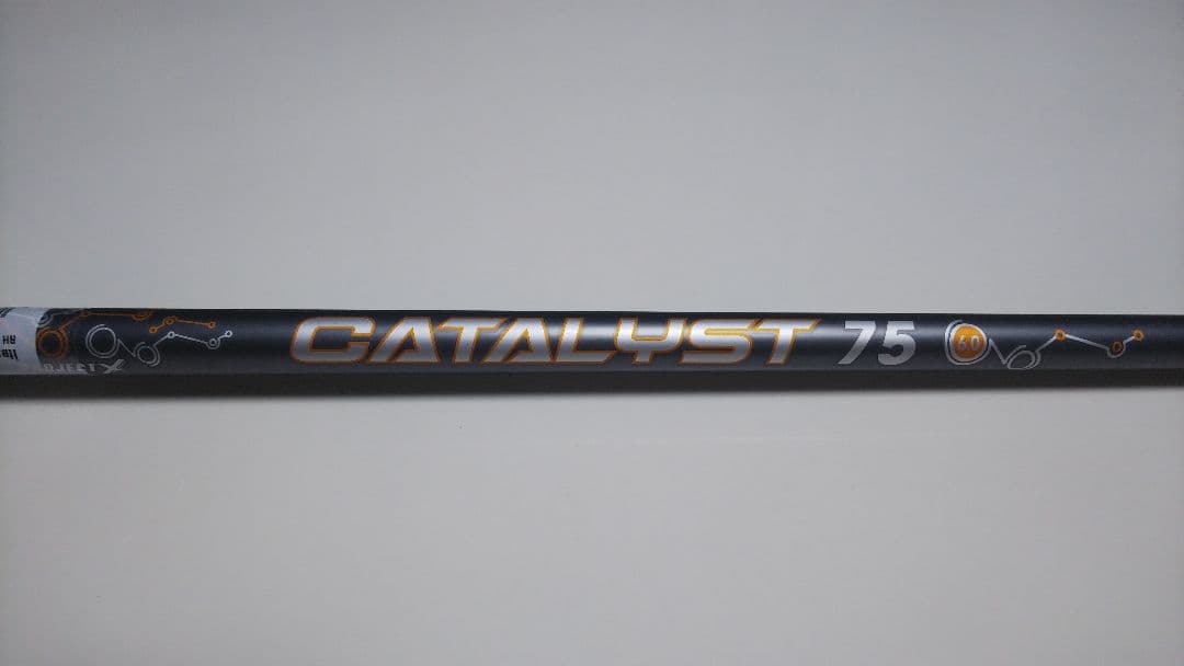 未使用グリップ付き プロジェクトX カタリスト75 (6.0) UT用シャフト