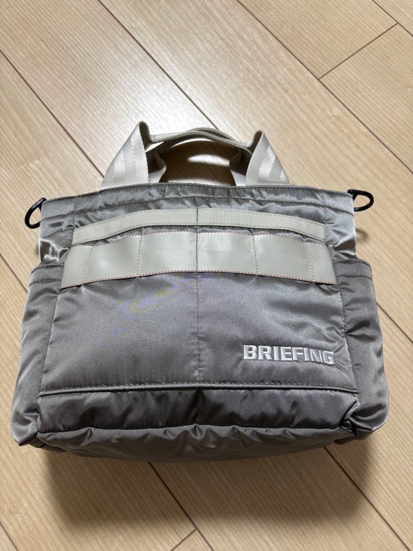 【kuny】BRIEFING カートトートバッグ (ライトグレー)