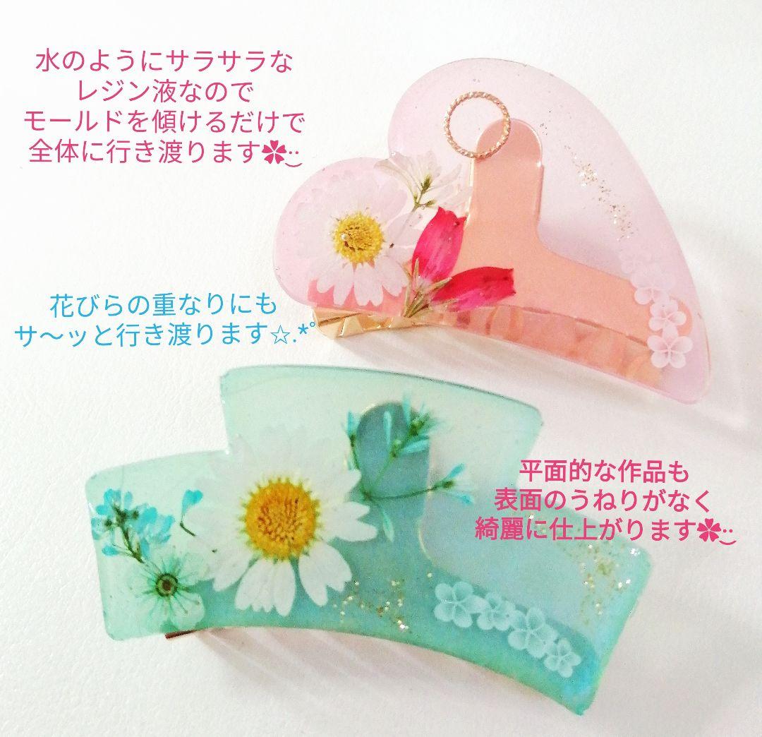 専用レジン液 ユキハナ10本、コーティング剤つき✩.*˚