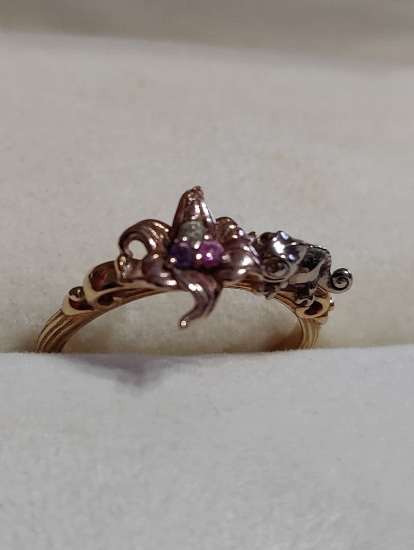 専用　k.uno パスカル　k18 塔の上のラプンツェルリング　ケイウノ