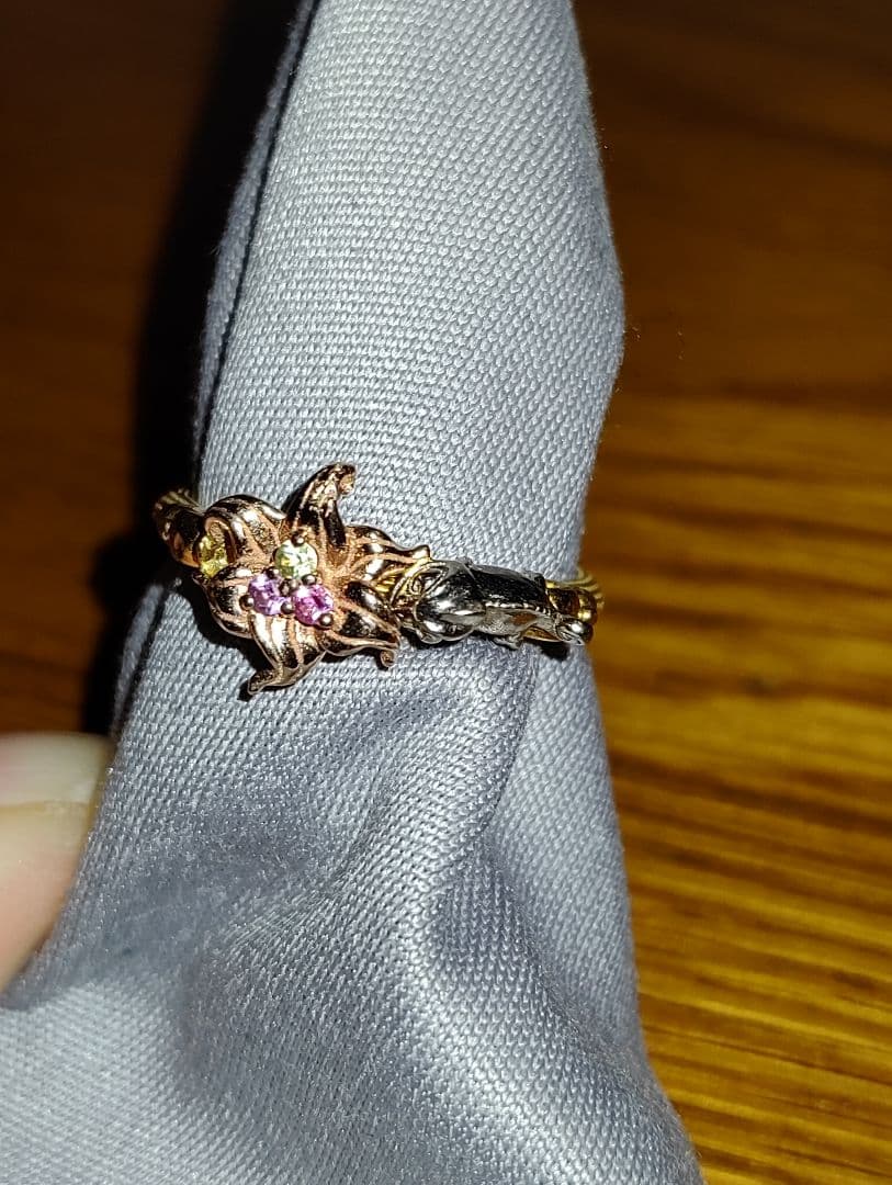 専用　k.uno パスカル　k18 塔の上のラプンツェルリング　ケイウノ