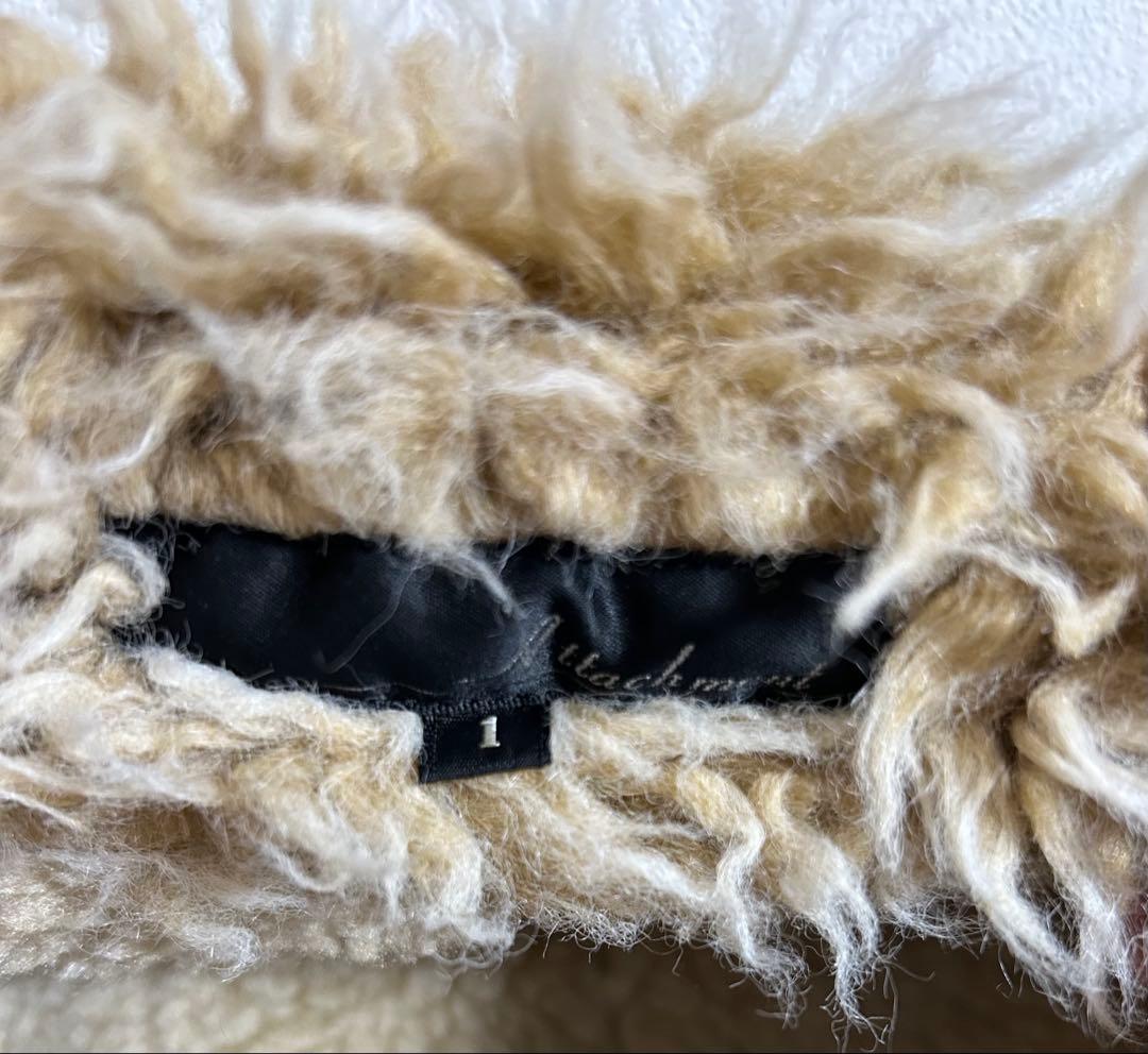 【00s archive】　attachment fur jacket