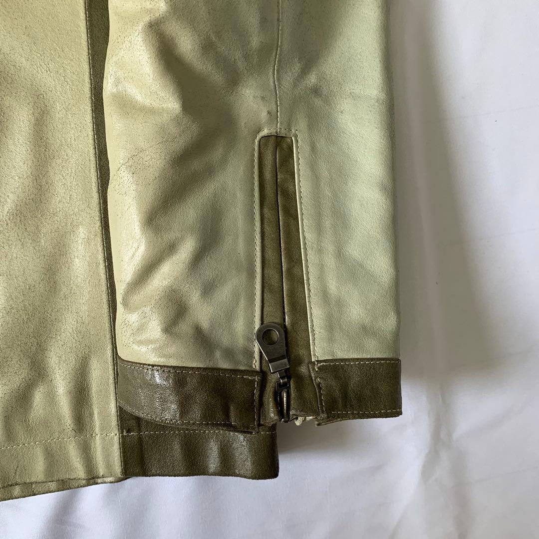 00's adidas アディダス W.ROHRL レザージャケット