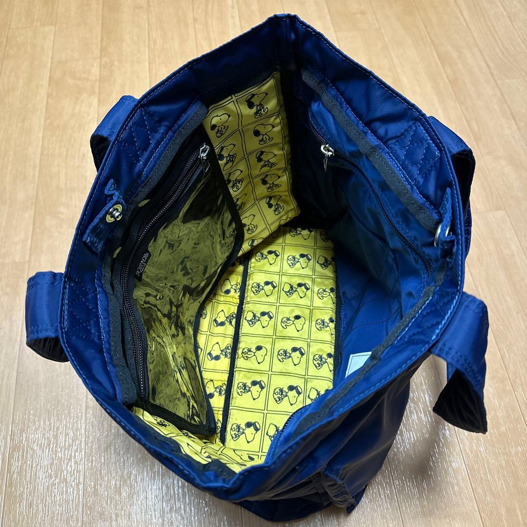 ポーター　スヌーピー　吉田カバン　ネイビー トートバッグ