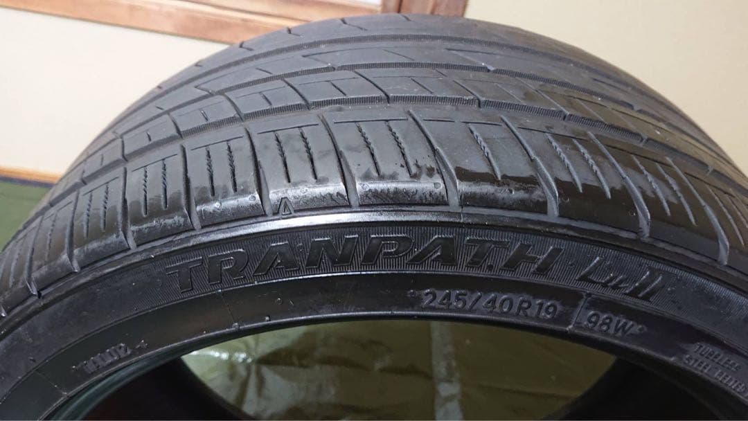 19インチ タイヤ 245/40R19 2本 トーヨー バリ山 送料込価 要相談