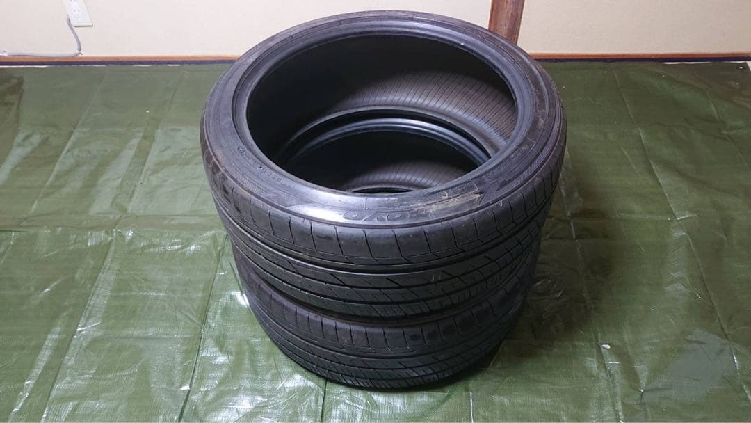 19インチ タイヤ 245/40R19 2本 トーヨー バリ山 送料込価 要相談