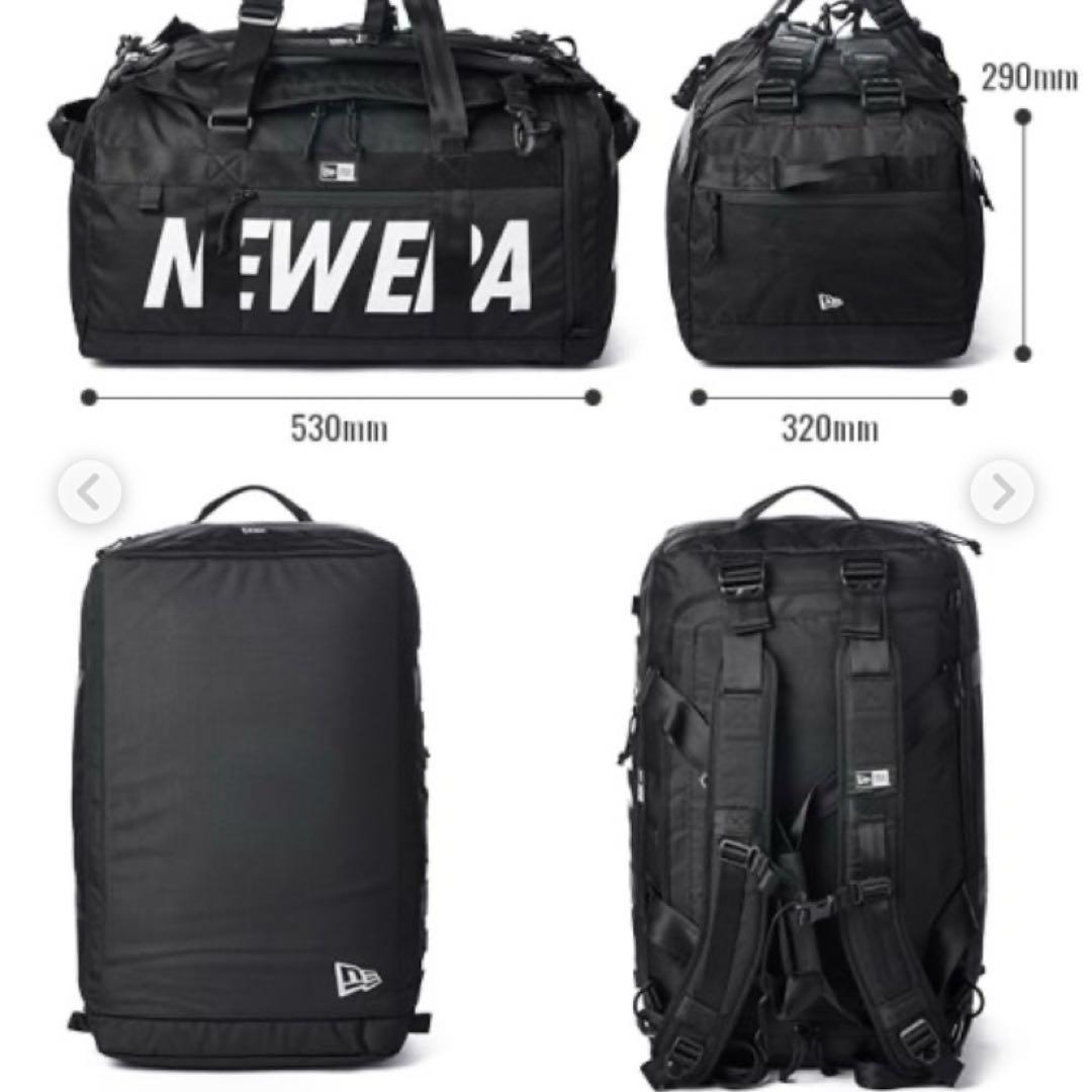 NEWERA ニューエラ　クラブダッフル ボストンバッグ　リュック　2way 黒