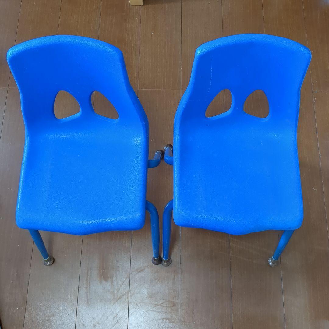 スタッキングチェア 2脚 メキシコ レトロ ポップ アンティーク ヴィンテージ