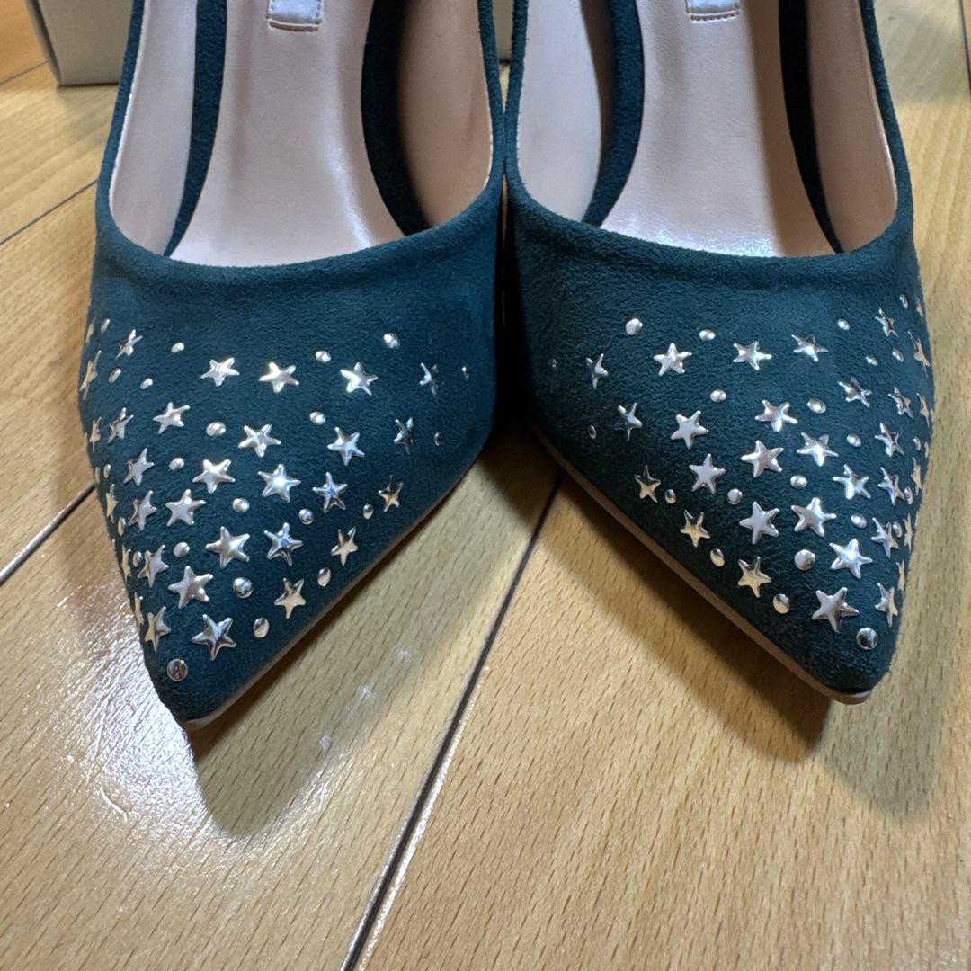 【超美品】【未使用品】ダイアナ スエード ハイヒール 23cm パンプス