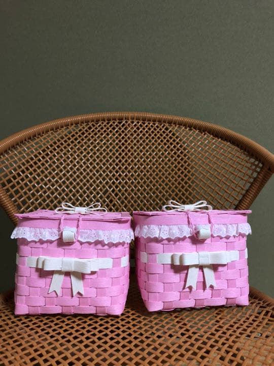 春乃様　オーダーナプキン入れ完成品