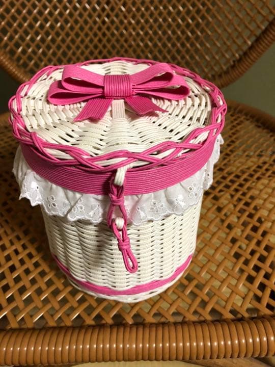 春乃様　オーダーナプキン入れ完成品