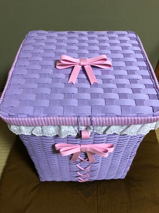 春乃様　オーダーナプキン入れ完成品