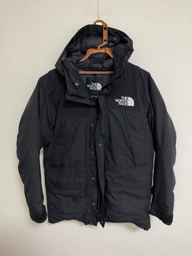 正*一様 ノースフェイス マウンテンダウンコート ND91835 黒 S 美品