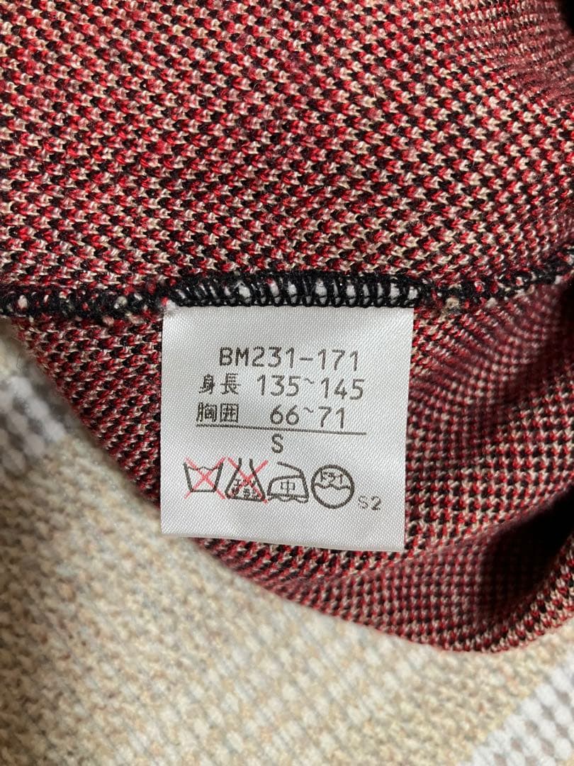 Burberrys キッズ　Aライン　ニットワンピース　チェック　S 140