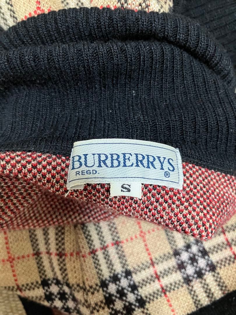 Burberrys キッズ　Aライン　ニットワンピース　チェック　S 140