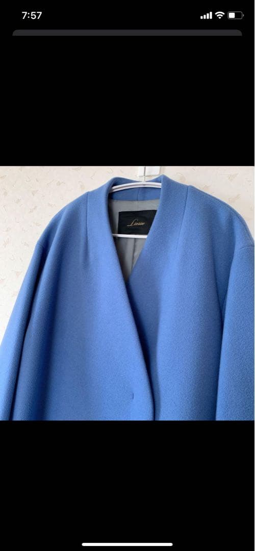 ノーカラーコート 値下げしました