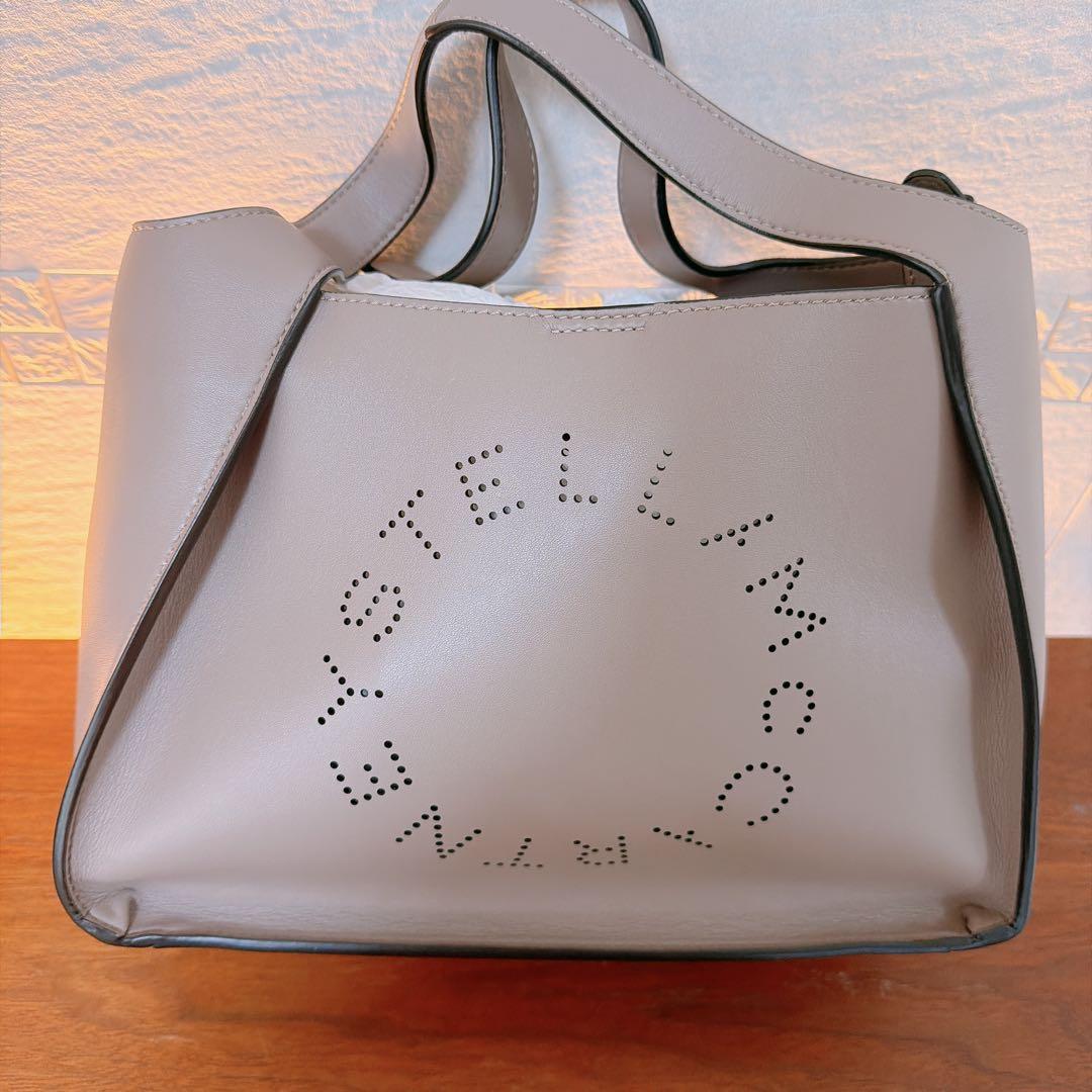 ステラマッカートニーロゴトートバッグ