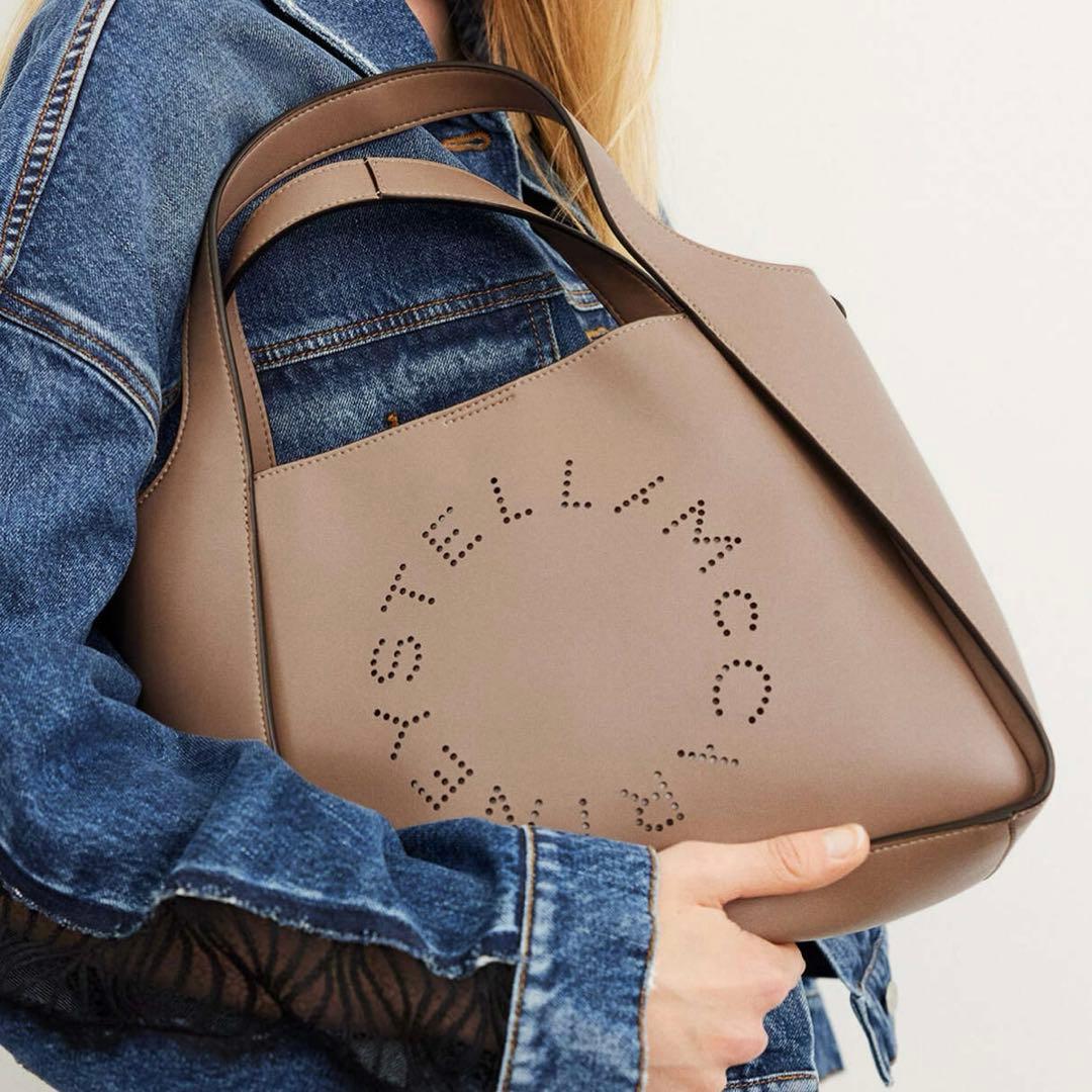 ステラマッカートニーロゴトートバッグ