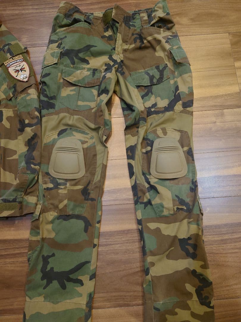 FFI G3 BDU コンバットシャツ　ウッドランド上下セット